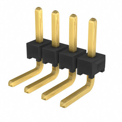 TMM-104-01-G-S-RA by Samtec Inc. - CONNECTOR HEADER R/A 4POS 2MM