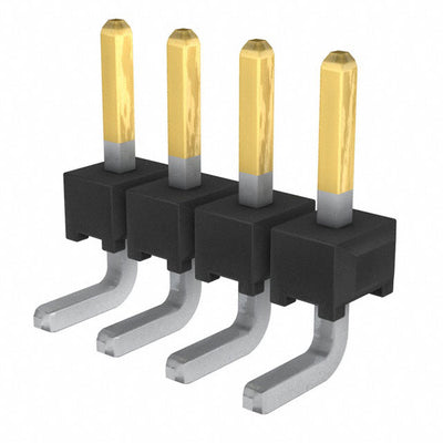 TMM-104-01-L-S-RA by Samtec Inc. - CONNECTOR HEADER R/A 4POS 2MM