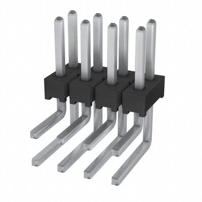 TMM-104-01-T-D-RA by Samtec Inc. - CONNECTOR HEADER R/A 8POS 2MM