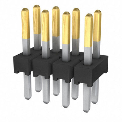 TMM-104-03-L-D by Samtec Inc. - CONNECTOR HEADER VERT 8POS 2MM