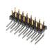 TMM-108-01-S-D-RA by Samtec Inc. - 2MM TERMINAL STRIP