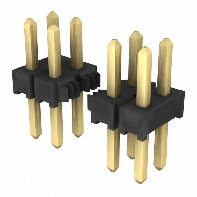 TMM-108-04-G-D by Samtec Inc. - 2MM TERMINAL STRIP