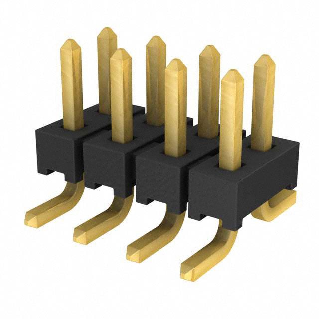 TMM-104-04-G-D-SM-P by Samtec Inc. - 2MM TERMINAL STRIP