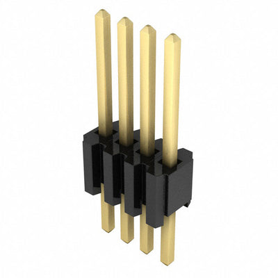 TMS-104-01-G-S by Samtec Inc. - CONNECTOR HEADER VERT 4POS 1.27MM