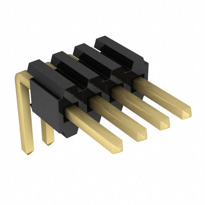 TMS-104-03-G-S-RA by Samtec Inc. - CONNECTOR HEADER R/A 4POS 1.27MM
