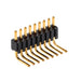 TMS-109-02-G-S-RA by Samtec Inc. - .050"" (1.27MM) MICRO HEADER