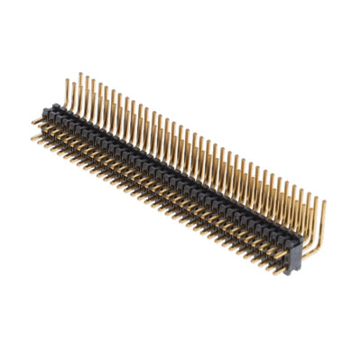 TMS-136-02-G-D-RA by Samtec Inc. - .050"" (1.27MM) MICRO HEADER