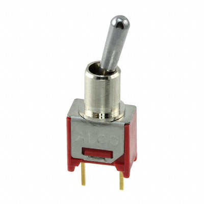 TMS6T5B2M2RE by TE Connectivity ALCOSWITCH Switches - SWITCH TOGGLE SPST 0.4VA 20V