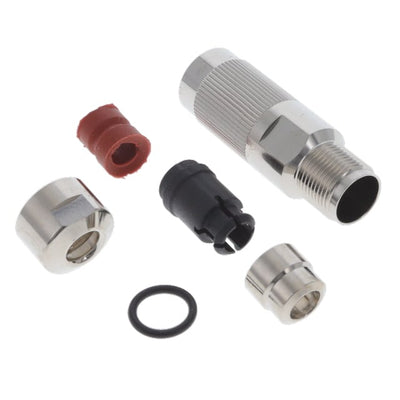 TNA10CC-SE00L by ITT Cannon, LLC - CONNECTOR BACKSHELL W/CLMP SZ10 SILV