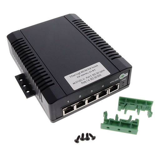 TP-SW5G-D-BT by Tycon Systems Inc. - 5 PORT HIGH POWER POE 10/100/100
