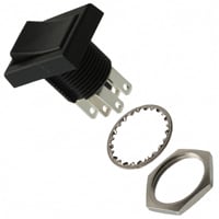 TRD23N10QC04 by TE Connectivity ALCOSWITCH Switches - ROCKER SWITCH DPDT3A 125V