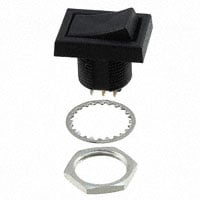 TRD23P10WL by TE Connectivity ALCOSWITCH Switches - ROCKER SWITCH DPDT3A 125V
