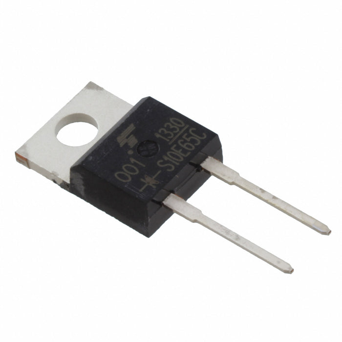 TRS10E65C,S1Q by Toshiba Semiconductor and Storage - DIODE SIL CARB 650V 10A TO220-2L