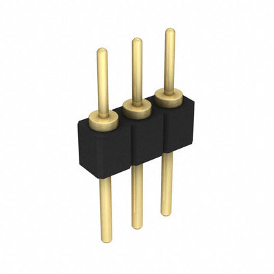TS-103-G-A by Samtec Inc. - CONNECTOR HEADER VERT 3POS 2.54MM