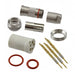TS2C3M20C by Switchcraft Inc. - CONNECTOR PLUG MALE 3POS GOLD CRIMP