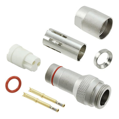 TS2L2F20C by Switchcraft Inc. - CONNECTOR RECPT FMALE 2POS GOLD CRIMP