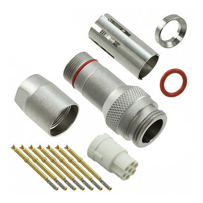 TS2L7F26C by Switchcraft Inc. - CONNECTOR RECPT FMALE 7POS GOLD CRIMP