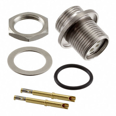 TS2P2F20 by Switchcraft Inc. - CONNECTOR RECPT FMALE 2POS GOLD CRIMP