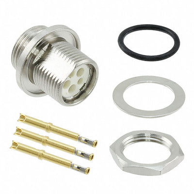 TS2P3F20 by Switchcraft Inc. - CONNECTOR RECPT FMALE 3POS GOLD CRIMP