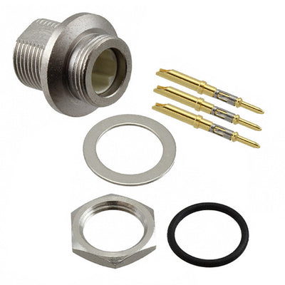 TS2P3M20 by Switchcraft Inc. - CONNECTOR RECPT MALE 3POS GOLD CRIMP