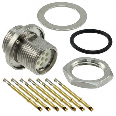 TS2P7F26 by Switchcraft Inc. - CONNECTOR RECPT FMALE 7POS GOLD CRIMP
