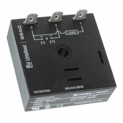 TSD61115SP by Littelfuse Inc. - RELAY TIME DELAY 15SEC CHASSIS