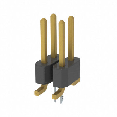 TSM-102-01-H-DV-LC by Samtec Inc. - CONNECTOR HEADER SMD 4POS 2.54MM