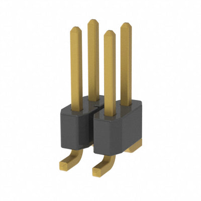 TSM-102-01-H-DV by Samtec Inc. - CONNECTOR HEADER SMD 4POS 2.54MM