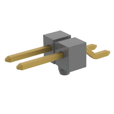 TSM-102-01-G-SH-A-TR by Samtec Inc. - CONNECTOR HEADER SMD R/A 2POS 2.54MM