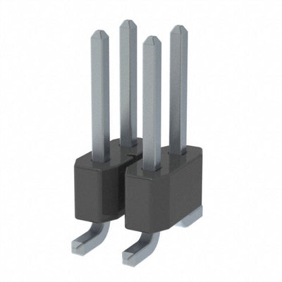 TSM-102-01-TM-DV-TR by Samtec Inc. - CONNECTOR HEADER SMD 4POS 2.54MM