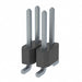 TSM-102-01-TM-DV-P-TR by Samtec Inc. - CONNECTOR HEADER SMD 4POS 2.54MM