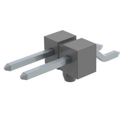 TSM-102-01-T-SH-A-TR by Samtec Inc. - CONNECTOR HEADER SMD R/A 2POS 2.54MM