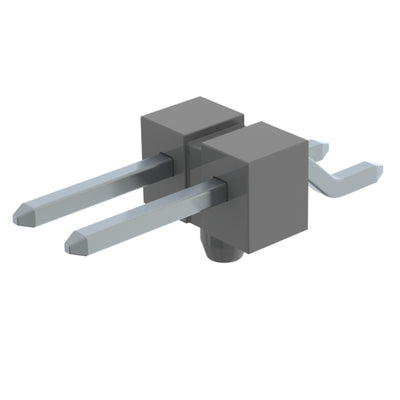 TSM-102-01-T-SH-A by Samtec Inc. - CONNECTOR HEADER SMD R/A 2POS 2.54MM