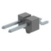 TSM-102-01-T-SH-A by Samtec Inc. - CONNECTOR HEADER SMD R/A 2POS 2.54MM