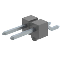 TSM-102-01-T-SH-A-TR by Samtec Inc. - CONNECTOR HEADER SMD R/A 2POS 2.54MM