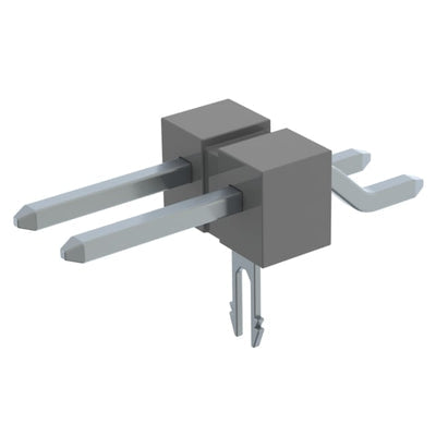 TSM-102-01-T-SH-LC-P-TR by Samtec Inc. - CONNECTOR HEADER SMD R/A 2POS 2.54MM