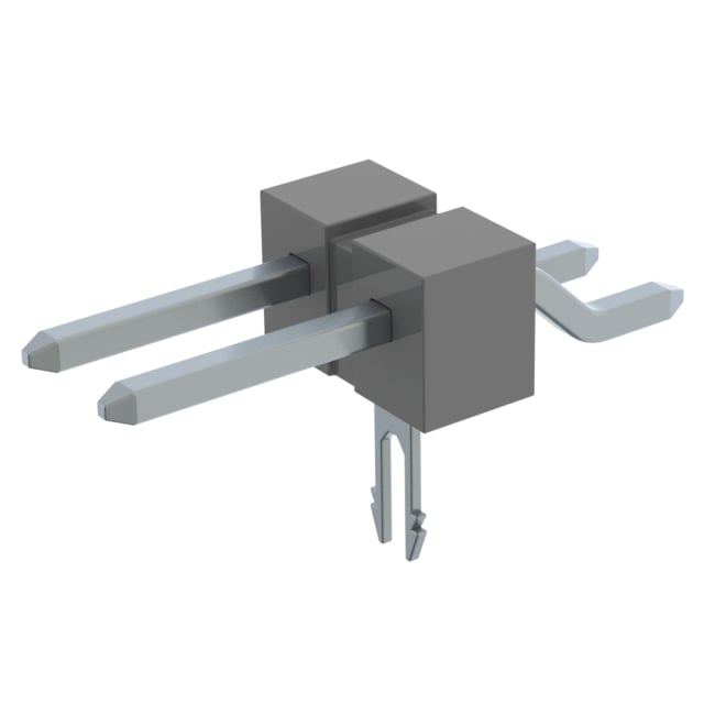 TSM-102-01-T-SH-LC-P-TR by Samtec Inc. - CONNECTOR HEADER SMD R/A 2POS 2.54MM