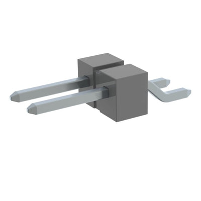 TSM-102-01-TM-SH-P-TR by Samtec Inc. - CONNECTOR HEADER SMD R/A 2POS 2.54MM