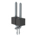 TSM-102-01-T-SV-LC-TR by Samtec Inc. - CONNECTOR HEADER SMD 2POS 2.54MM
