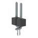 TSM-102-01-T-SV-LC-P-TR by Samtec Inc. - CONNECTOR HEADER SMD 2POS 2.54MM