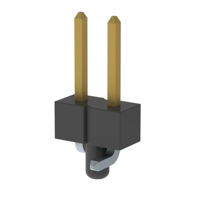 TSM-102-01-L-SV-A by Samtec Inc. - CONNECTOR HEADER SMD 2POS 2.54MM