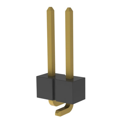 TSM-102-02-H-SV by Samtec Inc. - CONNECTOR HEADER SMD 2POS 2.54MM