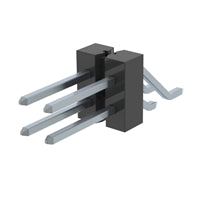 TSM-102-02-T-DH by Samtec Inc. - CONNECTOR HEADER SMD R/A 4POS 2.54MM