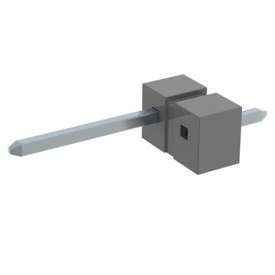 TSM-102-02-T-SH-001 by Samtec Inc. - CONNECTOR HEADER SMD R/A 2POS 2.54MM