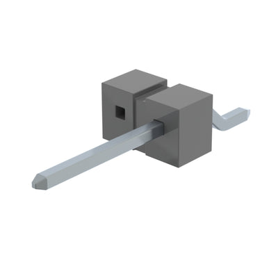 TSM-102-02-T-SH-002 by Samtec Inc. - CONNECTOR HEADER SMD R/A 2POS 2.54MM