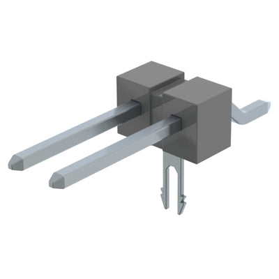 TSM-102-02-T-SH-LC-TR by Samtec Inc. - CONNECTOR HEADER SMD R/A 2POS 2.54MM