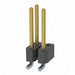 TSM-102-02-L-DV-002 by Samtec Inc. - CONNECTOR HEADER SMD 4POS 2.54MM