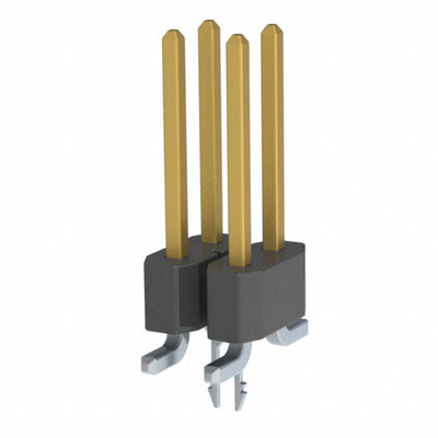 TSM-102-02-L-DV-LC by Samtec Inc. - CONNECTOR HEADER SMD 4POS 2.54MM