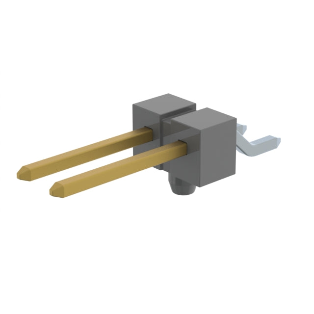 TSM-102-02-S-SH-A-TR by Samtec Inc. - CONNECTOR HEADER SMD R/A 2POS 2.54MM