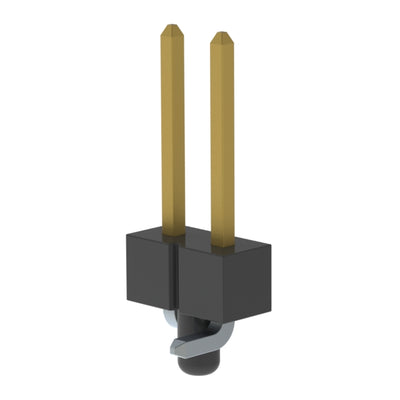 TSM-102-02-LM-SV-A by Samtec Inc. - CONNECTOR HEADER SMD 2POS 2.54MM